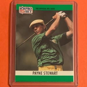 Payne Stewart [Special] #1 1990 Pro Set Golf Trading Card